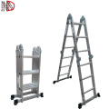 EN131 Approved 15.5 FT 330 LB heavy duty aluminium multi purpose ladders